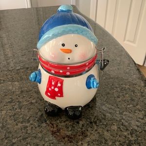 Snowman Cookie Jar
